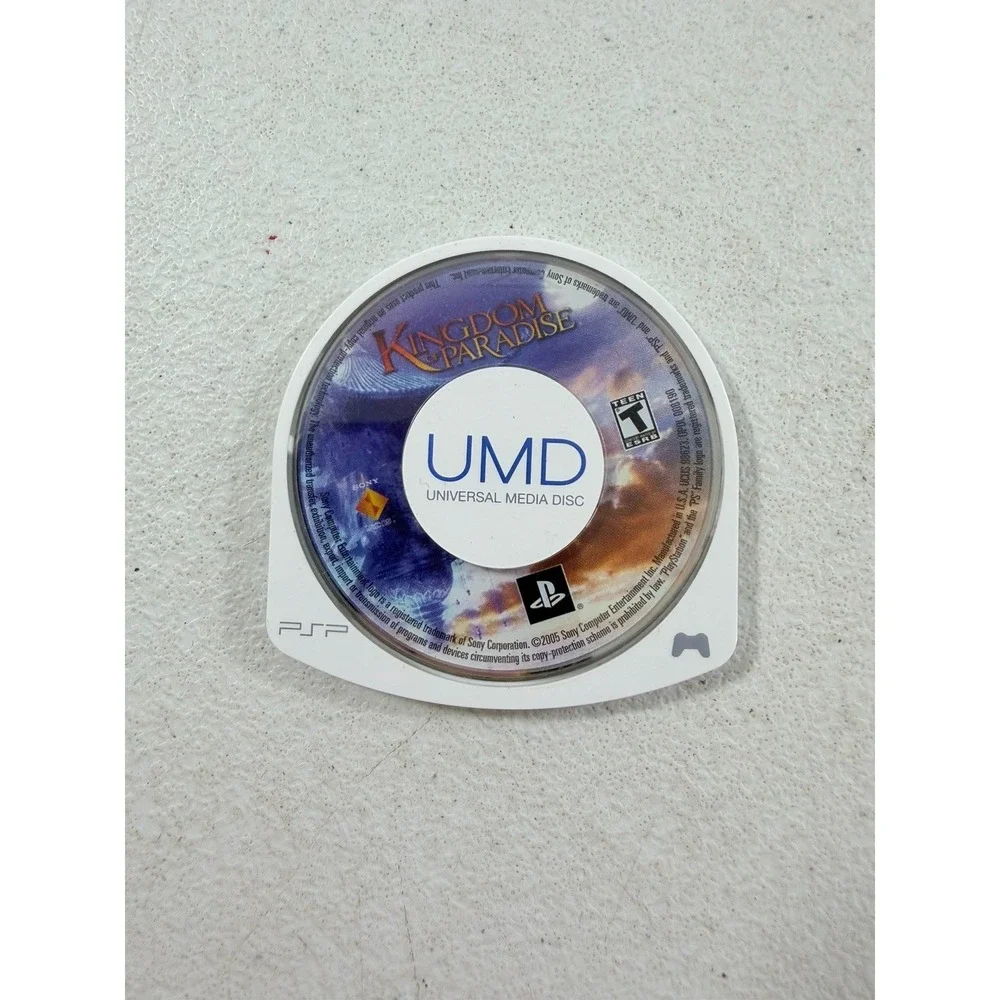 Kingdom of Paradise (Sony PSP,‎ 2005) UMD DISC ONLY Tested Working
